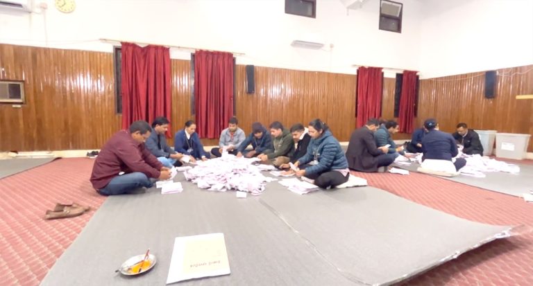 काठमाडौं ४ को गणना जारी, बुढानीलकण्ठ १ को मत गनिँदै