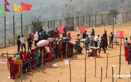 धादिङमा दिउँसो २ बजेसम्म ३२ प्रतिशत मत खस्यो