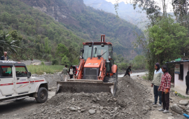 बजेट अभावमा म्याग्दीका बहुवर्षीय सडक आयोजना प्रभावित   