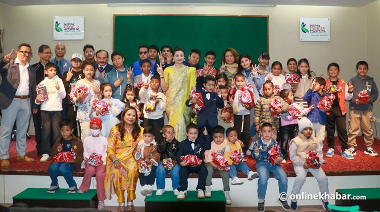 नेपाल क्यान्सर अस्पतालमा मनाइयो अन्तर्राष्ट्रिय बाल क्यान्सर दिवस