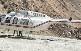 माथिल्लो डोल्पामा खटिएका ५ निर्वाचन कर्मचारी बिरामी, सेनाको हेलिकप्टरमार्फत उद्धार