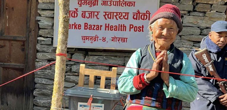 नाम्रुङ मतदान केन्द्रमा खस्यो ३२ मत