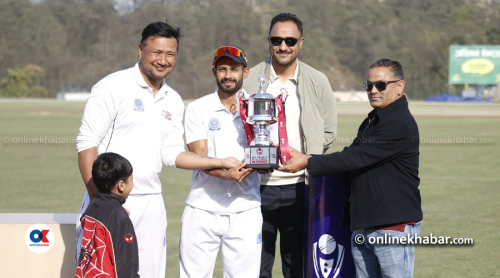 जय ट्रफीको उपाधि जितेपछि यसो भन्छन् पुलिसका कप्तान आरिफ