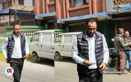 क्यान सचिव पारस खड्काले गरे मतदान