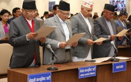 संसद्को एउटै बेञ्चमा कांग्रेस, एमाले र नेकपा