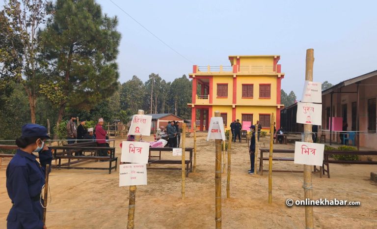 प्युठानमा साढे ११ बजेसम्म १९ प्रतिशत मतदान