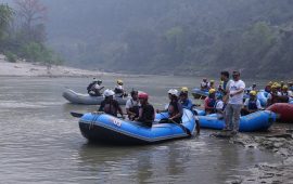 जल पर्यटन प्रवर्द्धनका लागि र्‍याफ्टिङ महोत्सव