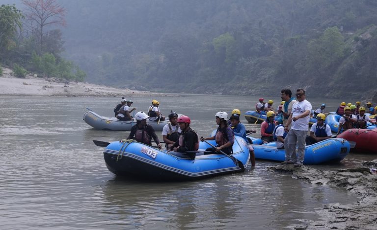 जल पर्यटन प्रवर्द्धनका लागि र्‍याफ्टिङ महोत्सव