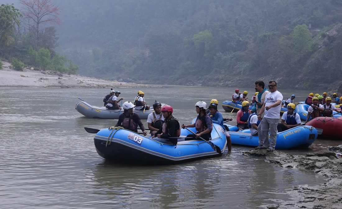 जल पर्यटन प्रवर्द्धनका लागि र्‍याफ्टिङ महोत्सव