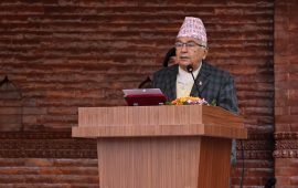 जनताद्वारा अभिव्यक्त राष्ट्र निर्माणको दायित्व पूरा गर्न राष्ट्रपतिको आह्वान