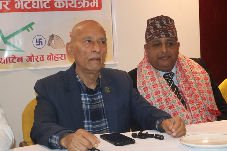 रुपन्देही-२ मा राप्रपाले कसैलाई पनि समर्थन गरेको छैन : जिल्ला अध्यक्ष राणा