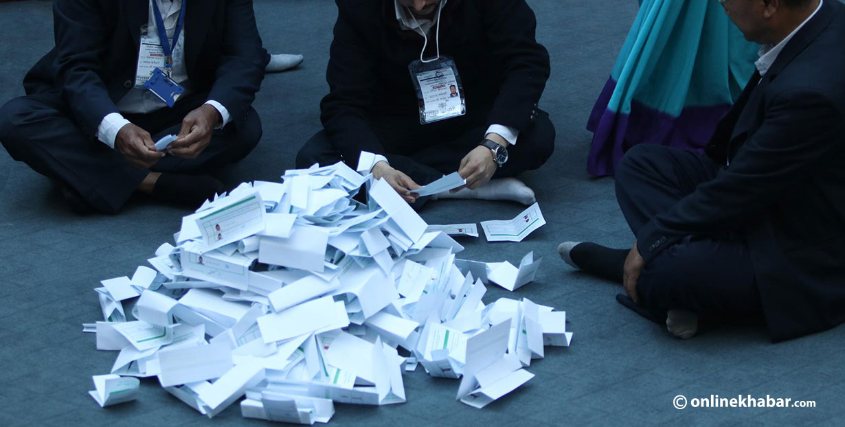 ६५ क्षेत्रको नतिजा आउन बाँकी, कहाँ को अगाडि ?