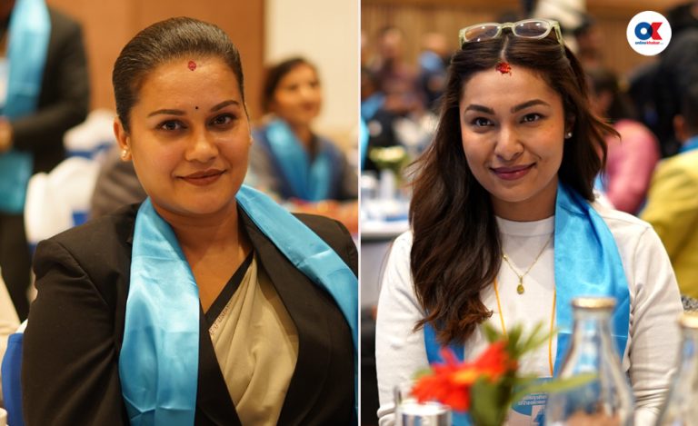 रास्वपाको भेलामा ‘सेलिब्रेटी सांसद’ अनुष्का र रीमा (तस्वीर)