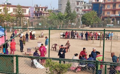 रोल्पामा पाँच घण्टामा २९.५ प्रतिशत मतदान 