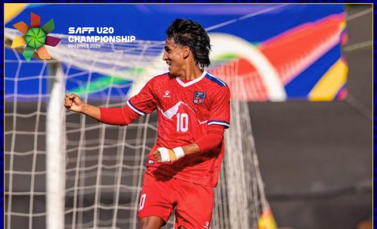 सुवासको गोलमा नेपालको लगातार दोस्रो जित