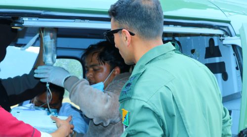 जिल्ला अस्पताल सल्यानमा चिकित्सक अचेत भेटिए, हेलिकप्टरबाट सुर्खेत लगियो