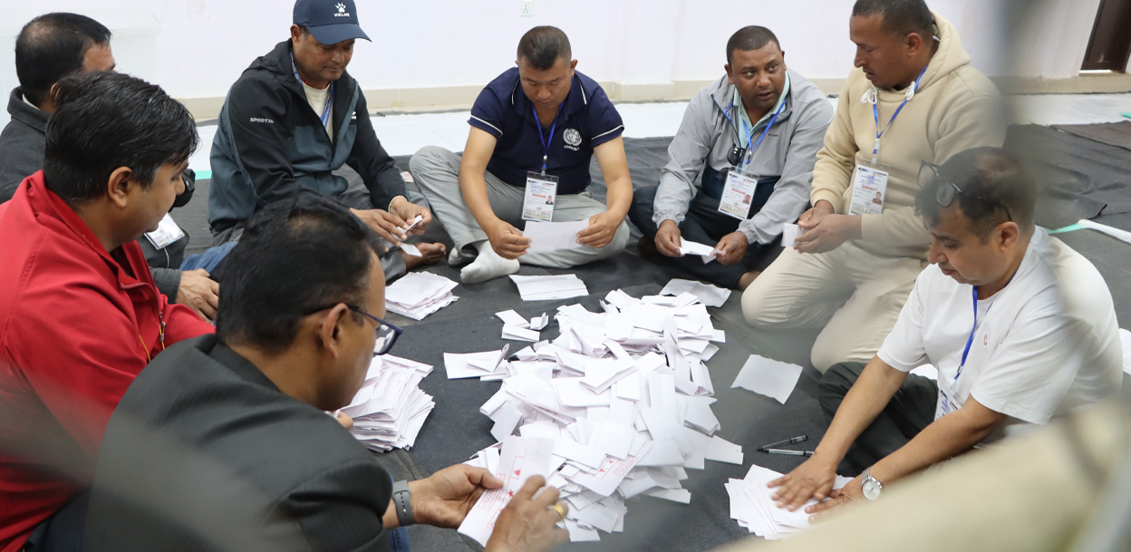 सङ्खुवासभामा एमालेका उम्मेदवारले लिए अग्रता