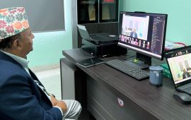 प्रदेश र जिल्ला अध्यक्षलाई पोखरेलको ब्रिफिङ- अराजकताको जगमा नयाँ शक्ति उदाए