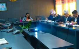 १०० कार्यसूची : कानुन मन्त्रालयसँग सम्बन्धित विषयमा मन्त्री गौतमले थालिन् छलफल