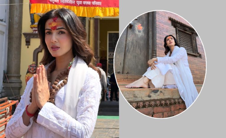सोनल चौहानले गरिन् पशुपति दर्शन, इमरान हास्मीको ‘जन्नत’ बाट चर्चामा छिन्