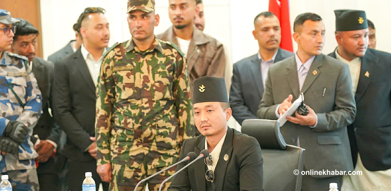 जेनजी अगुवा सुधनको गृह प्रवेश  