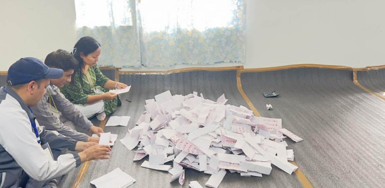 सुनसरी १ मा पनि सुरु भयो मतगणना