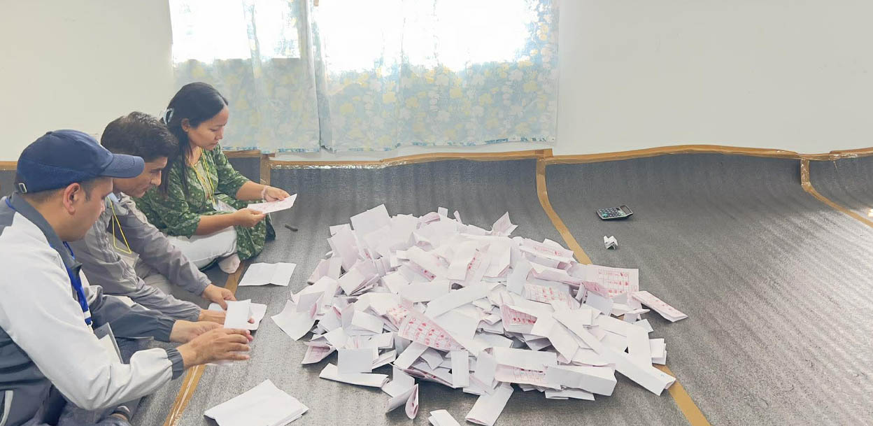 सुनसरी १ मा पनि सुरु भयो मतगणना