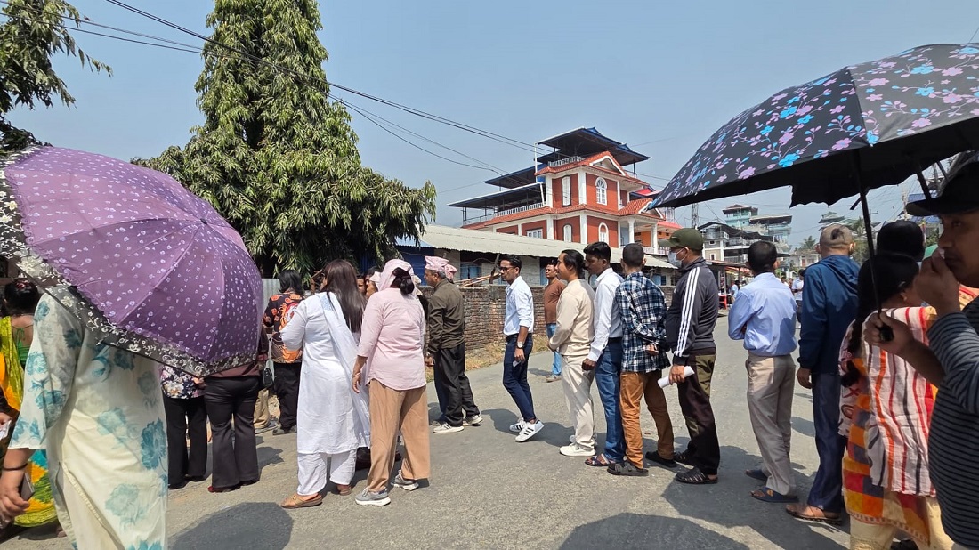 सुनसरीमा ३ बजेसम्म खस्यो ५० प्रतिशत मत