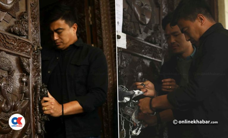 एन्फा मुख्यालयमा लागेको ताला खुल्यो