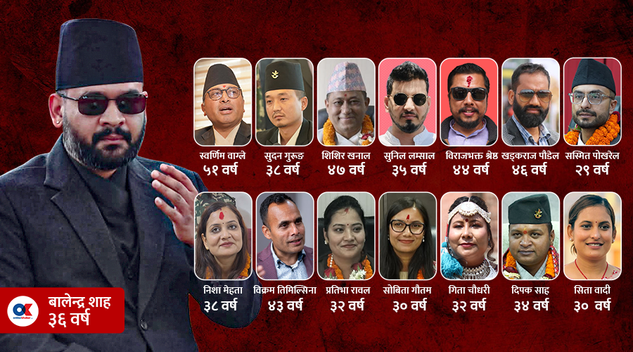 बृद्धतन्त्रमा लाग्यो ब्रेक, नाति पुस्ताको काँधमा देश