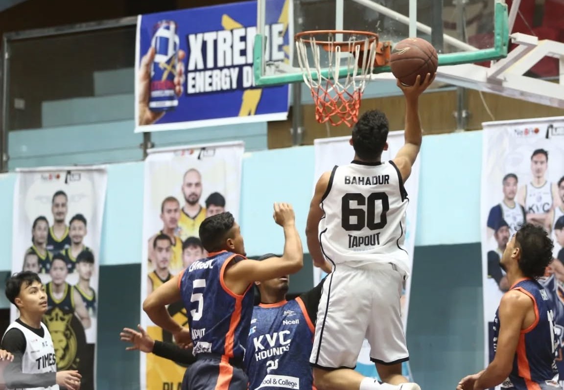 हिमालयन जाभा नेशनल बास्केटबल लिग : हाउण्ड्समाथि टाईम्सको रोमाञ्चक जित
