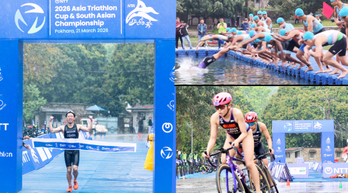 एसिया कप ट्रायथलन र साउथ एसिया च्याम्पियनसिप पोखरामा सम्पन्न, यी हुन् विजेता