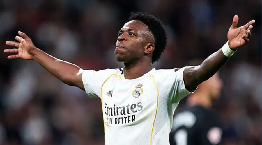 मड्रिड डर्बीमा रियलको रोमाञ्चक जित, भिनिसियसको दुई गोल