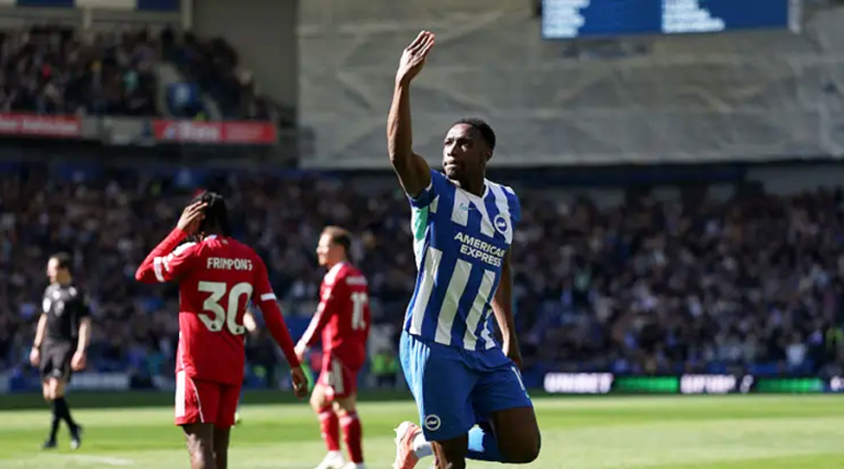 वेलबेकको दुई गोलमा ब्राइटनले लिभरपुललाई हरायो