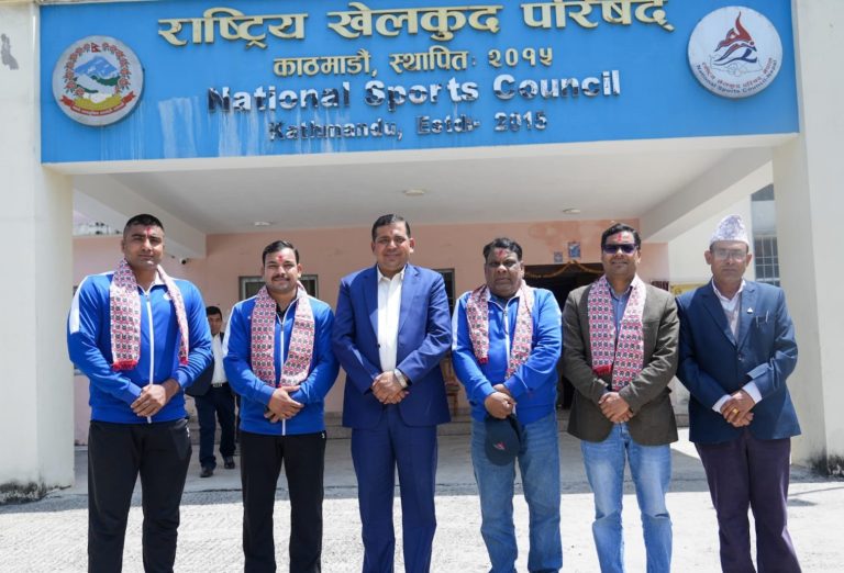 नेपाली कुस्ती टोली कीर्गिस्तानमा दुई फरक प्रतियोगिता खेल्दै