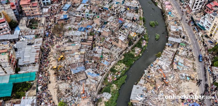 डोजर चलेपछि यस्तो देखियो गैरीगाउँको सुकुमवासी बस्ती (तस्वीरहरू)
