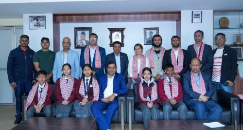 चीन र कजाखस्तान जाने नेपाली बुद्धिचाल टोलीको बिदाइ