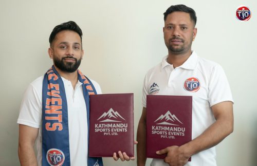 पृथु बास्कोटा कर्पोरेट टी–१० लिगका ब्रान्ड एम्बासडर नियुक्त