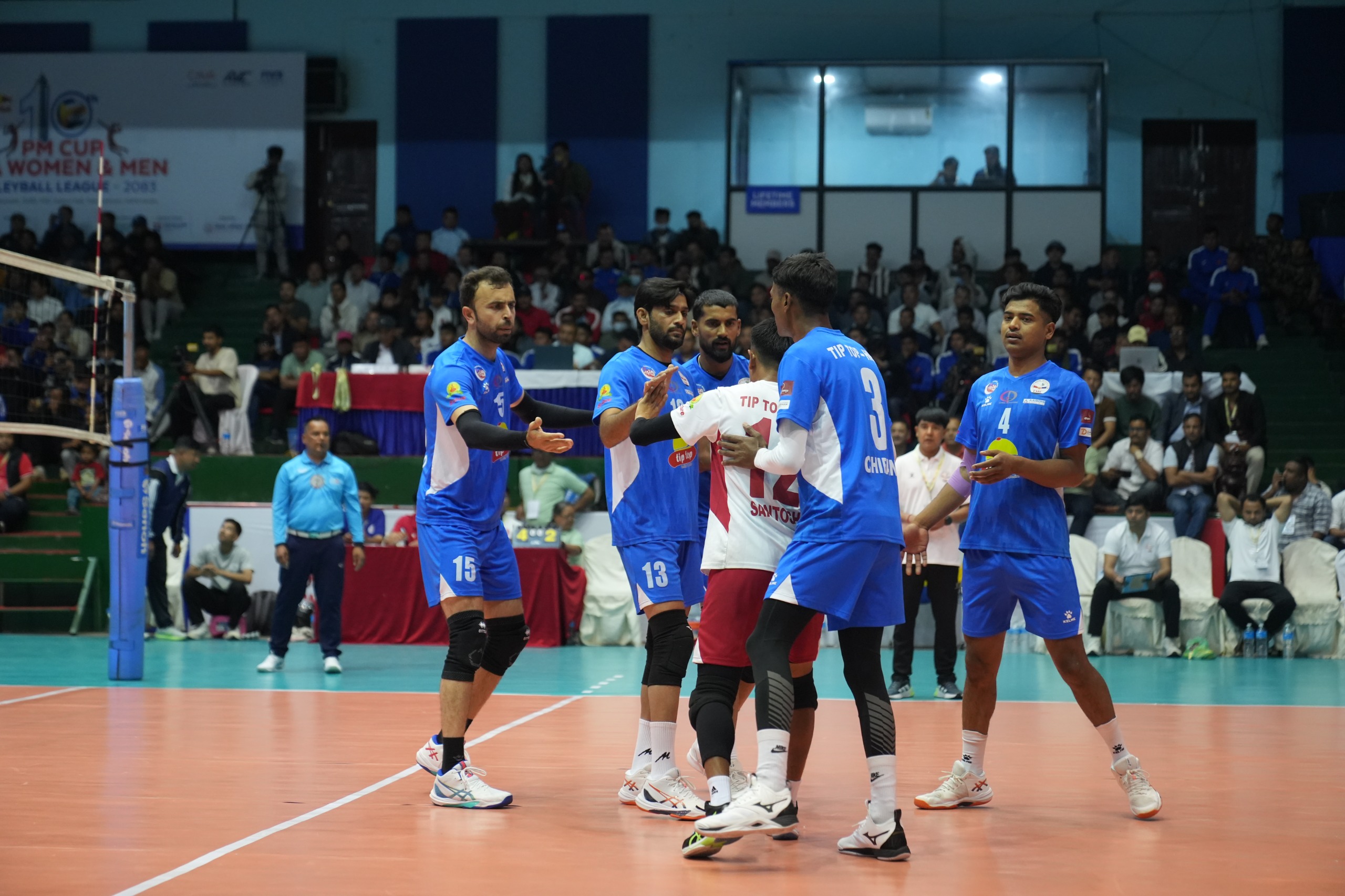 दशौं पीएम कप एनभीए भलिबल लिग : हेल्प नेपालको लगातार पाँचौं जित