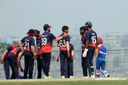 अभ्यास एकदिवसीय खेल : ओमानले नेपाल ए लाई दियो बलियो लक्ष्य