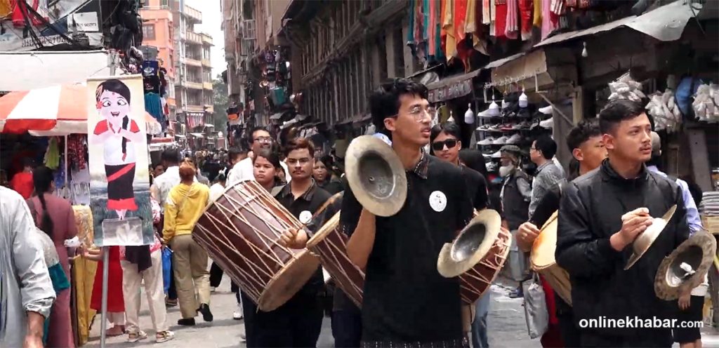 गाडी निषेध गरेर सुरु भयो जीवन्त र समृद्ध असन कार्यक्रम
