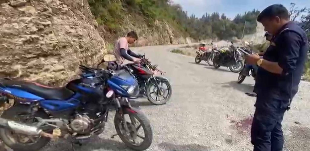 बैतडीमा मोटरसाइ दुर्घटना हुँदा एक जनाको मृत्यु