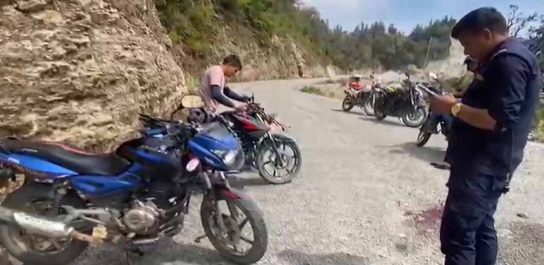 बैतडीमा मोटरसाइ दुर्घटना हुँदा एक जनाको मृत्यु