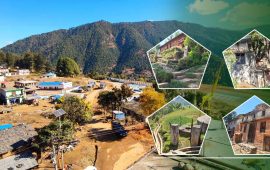 रित्तिँदै नमुना शहर आसपासका गाउँहरू