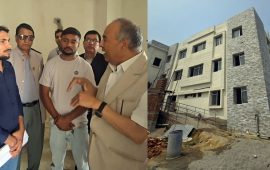 बकुलहर अस्पतालको मातृशिशु भवन निर्माणमा ढिलासुस्ती, ठेकेदारलाई लिखित प्रतिबद्धता दिन निर्देशन