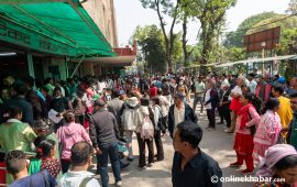 सातामा दुई दिन बिदा : ओपीडीमा थेगिनसक्नु बिरामी, सेवा झनै भद्रगोल