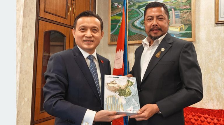 चीन र भारतका राजदूतसँग ऊर्जा सहकार्यबारे छलफल, क्षेत्रीय ऊर्जा चुनौती समाधानमा जोड