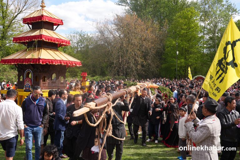 लन्डनमा बिस्का: जात्रा, भक्तपुर बिर्साउने माहोल