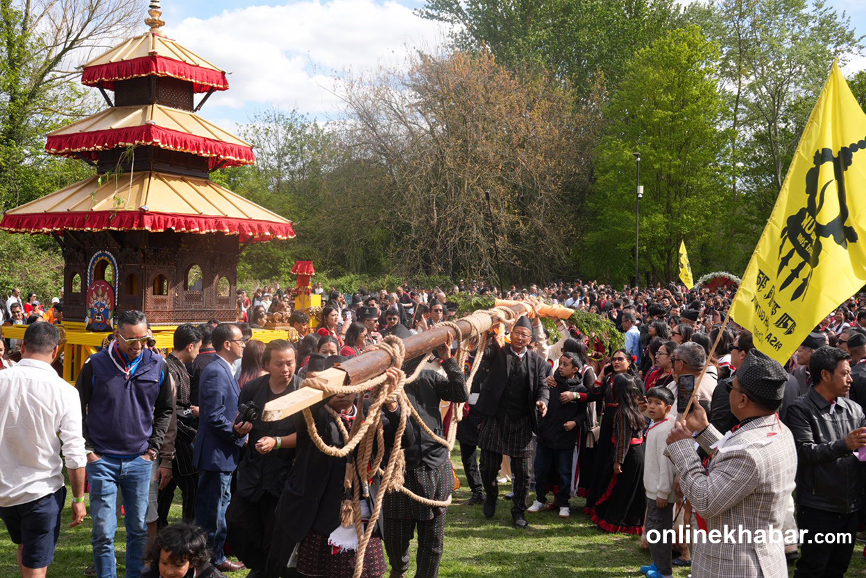 लन्डनमा बिस्का: जात्रा, भक्तपुर बिर्साउने माहोल