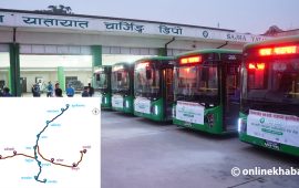 काठमाडौं उपत्यकामा सुरु भयो रात्रिकालीन बस सेवा (तस्वीरहरू)
